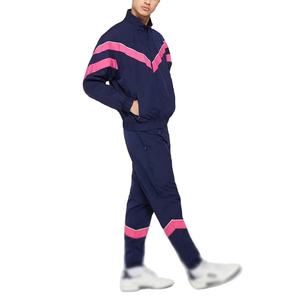 Logotipo personalizado de nylon fitness ropa deportiva joggers conjunto de ropa de entrenamiento al por mayor diseñadores hombres chándal unisex Jogger chándal - Product Image 3