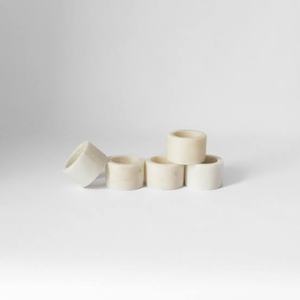 Nouvel anneau de serviette en résine et bois, tendance, durable, pour la décoration de table. - Product Image 3