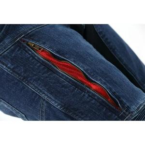 Pantalones de Motocicleta de Mezclilla de Alta Calidad para Hombre, Jeans de Moto con Protección, Pantalones de Motocross, Pantalones de Turismo para Motocicleta - Product Image 3