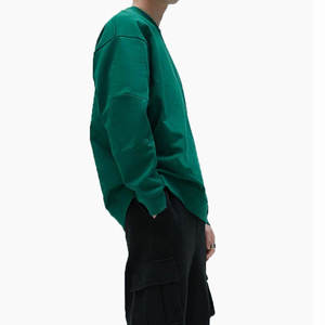 Servicio OEM, Sudaderas para Hombre de Alta Calidad, Venta al Por Mayor, Diseño Moderno, Transpirables, Holgadas, con Hombros Caídos - Product Image 3