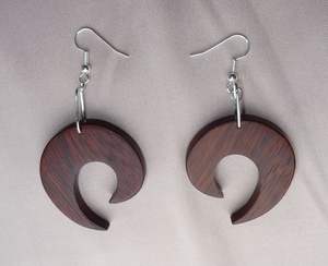 Pendientes de Madera Estilo Hawaiano y Samoano en Oferta, Venta al por Mayor, para Mujer, Regalo, Fiesta, Boda, Mejor Precio - Product Image 1