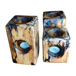 Elegant Gold-Plated Metal <b>T</b>-<b>Light</b> Holder, Luxury <b>Candle</b> Stand for Wedding, Party & Event Decorations - Product Image 2