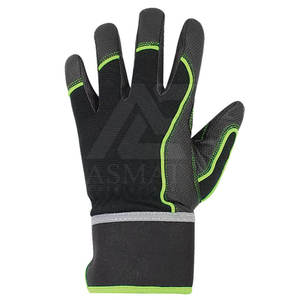 Guantes Mecánicos Lisos de Fabricación Pakistaní con Bajo MOQ, Guantes Mecánicos de Color Sólido - Product Image 5