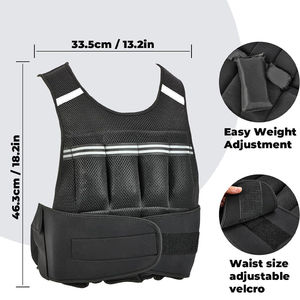 Chaleco con Peso Ajustable para Entrenamiento en Gimnasio, con Acolchado Cómodo, Diseño de Peso Equilibrado, Estructura Duradera y Personalización de Marca - Product Image 4