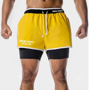 Shorts de lutte MMA unisexes personnalisables de haute qualité, respirants, durables, légers, séchage rapide, 100% polyester, entraînement de combat - Product Image 1
