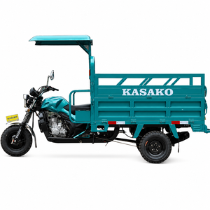 KASAKO Nueva Motocicleta de Cinco Ruedas de Bajo Costo, Motocarro de Carga Abierta a Gasolina - Product Image 2