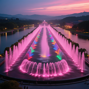 Artwatershow Good Prices Decorative Dancing Music Water Fountain <b>Square</b> Mall Water Fountain Outdoor - Product Image 2