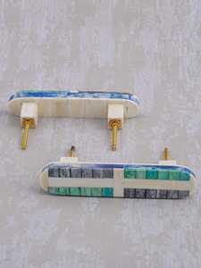 Tiradores y Manijas de Alta Calidad para Cajones y Gabinetes, Diseño Costero, Resina y Madera Ecológicas, para Decoración de Muebles de Sala de Estar Moderna - Product Image 5