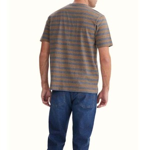 Black Custom Men's T-Shirts <b>Short</b> <b>Sleeve</b> O-Neck 100% Cotton Worsted Fabric Silk Screen Printed Front Logo Formal Loose Fit - Product Image 4