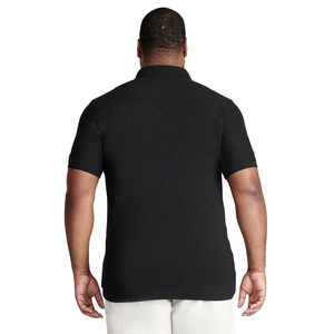 Vêtements en gros, usine de vêtements, polos pour hommes en coton uni, sur mesure, grande taille, haute qualité, 100% coton respirant - Product Image 4