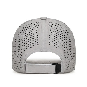 Casquette de baseball multicolore en maille respirante, 6 panneaux, réglable, snapback, unisexe, pour sports de plein air, couleur unie, style décontracté - Product Image 6