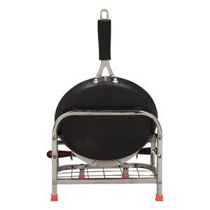 Stainless Steel Chakla Belan Stand <b>Rolling</b> Pin Tawa Chimta Holder Durable Kitchen Organizer <b>Rack</b> - Product Image 5