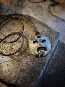 Collar con Colgante de Metal Personalizable de Alta Calidad, Diseño Antiguo, Construcción Forjada, Regalo de Cumpleaños para Cristianos, Étnico - Product Image 3