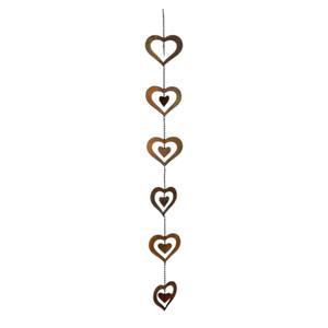 Decoración de Pared Moderna Minimalista en Forma de Corazón - Arte Metálico Negro Colgante de 3 Piezas para Decoración del Hogar y Bodas - Product Image 5