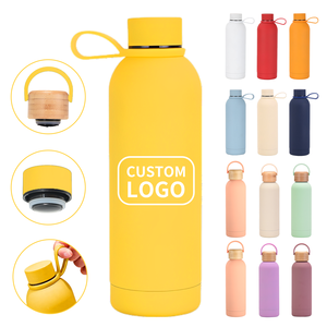 Wholesale Custom 500ml Insulated Stainless Steel Double Wall Water Bottle with Cover Reusable Drinking <strong>Flask</strong> <strong>for</strong> <strong>Hot</strong> Cold <strong>Drinks</strong> - Product Image 1