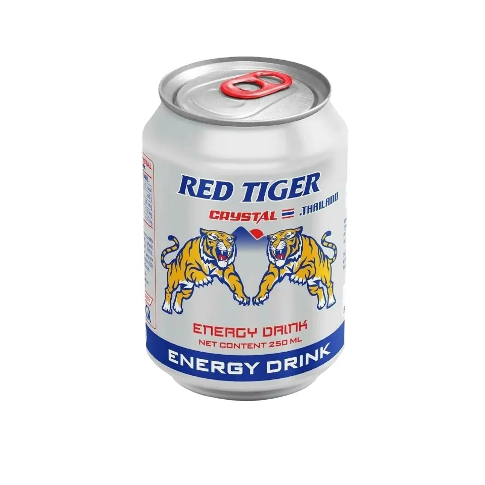 Label Pribadi Minuman Energi OEM Teknologi Thailand Minuman Harimau Merah