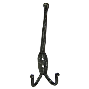 Crochet en métal en fer forgé finition antique de luxe crochet polyvalent mural pour chambre salle de bain cuisine usage domestique et extérieur - Product Image 3