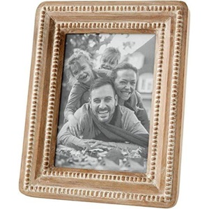 Wholesale Creative Eco-Friendly Scalloped Edge Solid Wood Photo Artisan Made Wavy <b>Border</b> <b>Picture</b> for Tabletop Home Customizable - Product Image 5