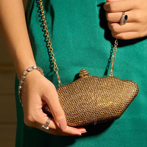 Best Quality High Quality Portable Fashion Women Clutches Handmade in Pakistan for Evening Use - Product Image 5