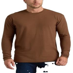 เสื้อวอร์มสำหรับผู้ชาย,เสื้อแฟชั่นสไตล์ลำลองสีพื้นออกแบบโลโก้ได้ตามต้องการ - Product Image 3