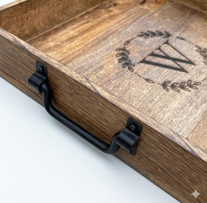 Acacia <b>wood</b> serving <b>tray</b> Home staging decor <b>tray</b> Interior styling <b>wood</b> <b>tray</b> Acacia <b>tray</b> for decoration - Product Image 6
