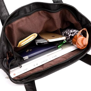 Oversize Pu Leather <b>Tote</b> Women Weekender Bag Shopper Handbag Travel Purse Shoulder Bags - Product Image 4