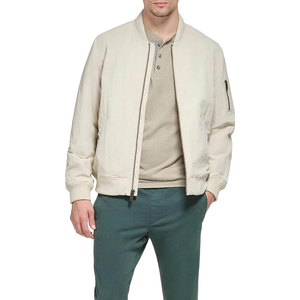 Chaqueta Bomber Ligera para Hombre, Cuello Acanalado, Ropa Exterior Informal a la Moda, Proveedor Mayorista con MOQ Bajo - Product Image 2