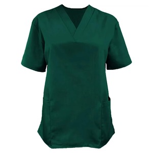 Tenues d'infirmières, uniformes de travail en polyester/rayonne, vêtements d'hôpital en tricot, personnalisables, unisexes, vente en gros d'usine, meilleure qualité - Product Image 5