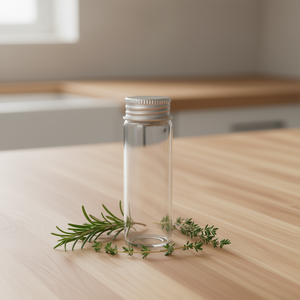 Bottiglia in Vetro con Tappo in Alluminio 37mm X 90mm 70Ml per Conservazione - Product Image 3