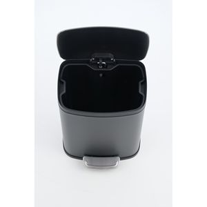 Cestino Rettangolare a Pedale in Acciaio Inox da 5L con Secchio Interno Rimovibile per Uso in Bagno - Product Image 3