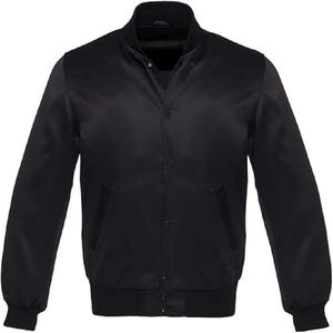 Chaqueta Varsity de Piloto Personalizada con Bordado, Ecológica, Reversible, Estilo Urbano, de Lana/Poliéster, Cortavientos de Otoño para Hombre, con Forro de Algodón - Product Image 2