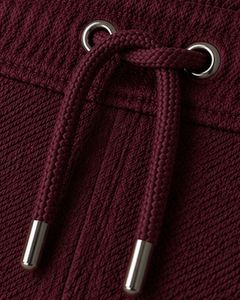 Pantalon de jogging décontracté pour homme, coupe slim, couleur bordeaux, taille élastique avec cordon de serrage, tissu doux, confortable pour un usage quotidien, look élégant - Product Image 5