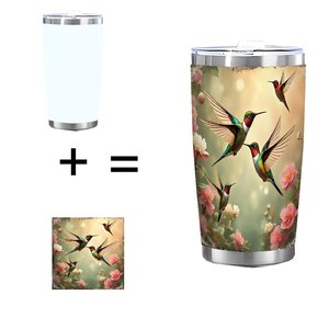 Stainless Steel Tumbler 20oz Double Wall <b>Insulated</b> Drink <b>Cup</b> For Promotional Events Business Gifts Bulk Wholesale - Product Image 1