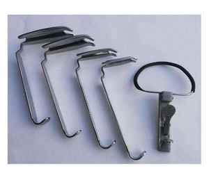 Juego de pinzas manuales McIvor de acero inoxidable resistente a la corrosión para la extracción de amígdalas y adenoides - Product Image 2