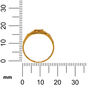 Auspicious Swastik <b>Men's</b> Gold <b>Ring</b> High Quality Gold Plated Swastik Signet <b>Ring</b> <b>for</b> <b>Men</b> Modern Religious Fashion Jewelry - Product Image 5