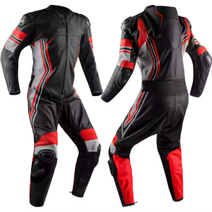 Ensemble de vêtements de sport pour moto d'hiver de style classique pour homme, veste noire, pantalon de course imperméable, nouveau design tendance - Product Image 1