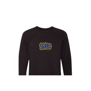 Sudadera Personalizada Estilo Retro Doodle de los 80, Sudadera Vintage con Gráficos para Mujer, Cuello Redondo, Manga Larga, Moda de la Hermandad Sigma Gamma Rho - Product Image 1