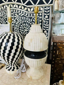 Bone Inlay Resin Wedding Gift <b>Table</b> <b>Lamp</b> with Modern Design for Home Decor Chic Desk & Bedside <b>Lamp</b> - Product Image 6