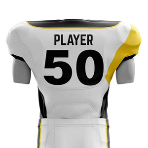 Diseña tu propio logotipo, uniforme de fútbol americano de color personalizado, hecho con el mejor material, uniforme de fútbol americano más vendido. - Product Image 6