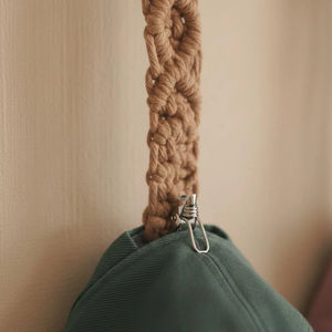<b>Wardrobe</b> Hat Rack Hanging Rope Hat Storage Clips Organizer Display Baseball Caps Hanger Closet Door Bedroom Space Saving - Product Image 2