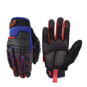 Guantes Mecánicos de Primera Calidad, de Cuero, Resistentes al Frío y al Calor, Antideslizantes, Sin Látex, Color Personalizable, Guantes de Seguridad Mecánica - Product Image 1