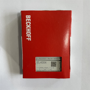 โมดูลอัตโนมัติอุตสาหกรรม Beckhoff El4001 ช่องสัญญาณเอาต์พุตแบบอนาล็อก 1 ช่อง 12 บิต 0 ถึง 10 โวลต์ โหลด 5 กิโลโอห์ม - Product Image 4