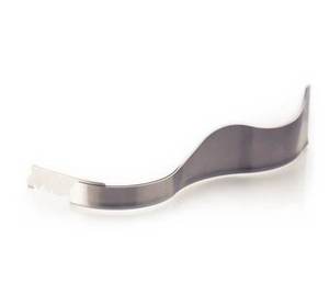 RSI Stainless Steel <b>Straight</b> <b>Razor</b> with Folding Plastic Handle for Men's Face Shaving-Reusable Home Use - Product Image 1