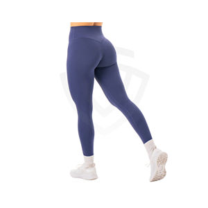 Pantalones Leggings Personalizados de Alta Calidad para Mujer, Diseño Sólido a Cuadros, Transpirables, Ropa Deportiva para Gimnasio, Cintura Elástica, Fitness 2026 - Product Image 3
