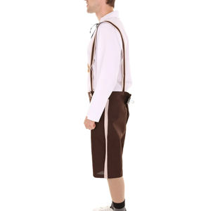 Lederhosen Bávaros Tradicionales Alemanes 2026 para Hombre, de Cuero Genuino, con Bordado Personalizado, Corte Recto, Anti-Manchas, Formales - Product Image 5