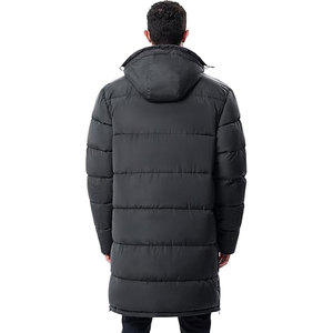 <b>Men</b>’s Long Winter Coat <b>Lightweight</b> Puffer <b>Jacket</b> Warm Insulated Waterproof Hooded Winter <b>Jacket</b> Cold Weather Outerwear - Product Image 2