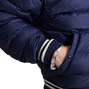 Blouson matelassé premium pour homme, style universitaire, coupe bomber, personnalisable OEM, luxe, athleisure, streetwear, doublure en coton, coupe-vent - Product Image 6