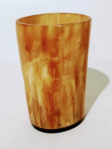 Verres à shot en corne naturelle, verres à vodka, verres à tequila, mini-verres en corne de buffle, style viking, tasses à boire en corne, prix de gros - Product Image 2