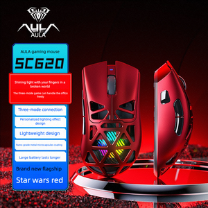 Ratón Inalámbrico Tarantula SC620 con Diseño Ligero, Iluminación RGB y Diseño Hueco para Esports, con Triple Modo - Product Image 2