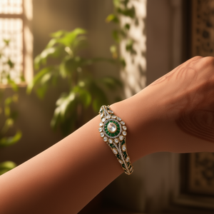 Parmi Moissanite Designer Bracelet-Cultural Collectible Jewelry - Product Image 3